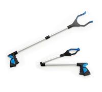 ifundom Pinza Clamp Pieghevole in Lega di Alluminio Raccogli Rifiuti | Bottiglie e Rifiuti a Terra, Scuola e Outdoor, per Anziani Stile Casuale