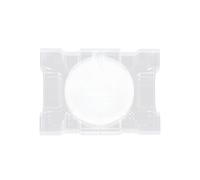 ifundom Porta Carte da Gioco in Plastica Bianca, Scatola la Conservazione delle Carte Compatta e Leggera, Design Elegante e Funzionale per Feste e Giochi da Tavolo