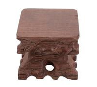 ifundom Portafiori in Legno Base Espositiva per Vasi Piccolo Portavasi in Legno per Piante da Supporto per Bonsai e Acquari da Casa