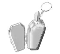 ifundom Posacenere Tascabile a Forma di Bara in Acciaio Inox Chiave