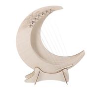 ifundom Principiante Imparare Lyra Arpa 7-string Strumento Musicale Portatile Legno Arpa Set Per Musica