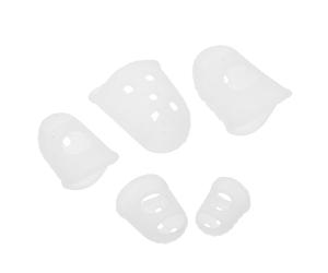 ifundom Protezione Per Dita in Silicone Per Kalimba, Set Da 10 Copripollici Trasparenti Per Pianoforte a Pollice, Manicotti Protettivi Per Esercizio Prolungato e Suonata