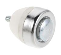 ifundom Punta in Metallo per Bastone da Passeggio Cieco Resistente, Accessorio di Ricambio Leggero e Compatibile per Ausili alla Mobilità, Stabilità Migliorata per Camminata Sicura