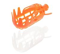 ifundom Raccoglitore Di Frutta e Cestini Per Raccolta Frutteto, Set 2 Pezzi Arancione e Bianco, Utensili Da Giardino Per Raccolta Mele, Pesche e Agrumi Senza Palo