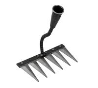 ifundom rastrello sarchiatore manuale rastrelli a mano rastrello di paglia piccolo rastrello per il giardinaggio rastrello arieggiatore rastrelli per giardinaggio acciaio al carbonio
