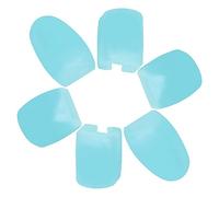 ifundom Rialzi per Chiave Laterale Sax in Silicone Blu 6 Pezzi Accessori per Strumenti a Fiato Protezione per Tasti Sassofono per Sax Contralto e Tenore