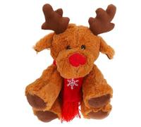ifundom Rudolph La Renna Dal Naso Rosso Peluche Natalizio Per La Decorazione Invernale Della Camera Letto Dell'auto Coccolotto Peluche Natalizi