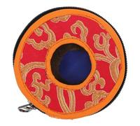 ifundom Scatola Di Stoccaggio Per Campana Tibetana Custodia Protettiva Con Design Elegante Per Meditazione e Strumenti Musicali Accessorio Artigianale Nepalese Colore e Stile Casual Random