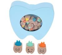 ifundom Scatola Per Conservare Denti Da Latte Elegante Keepsake Legno Per Memorie Infantili Compatta e Leggera Perfetta Per Raccolta Denti Dei Ragazzo Ragazza Significativo Per Nuovi