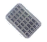 ifundom Scatola Porta Bobine in Plastica con 30 Scomparti, Custodia Porta-rocchetti con Spugna Fissa, Contenitore di Stoccaggio per Accessori Cucito, Organizer Portatile per Bobine