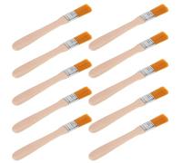 ifundom Set 10 Pennelli per Scavi Archeologici per Spazzole da Scavo in Legno Sicure ed Ergonomiche Strumenti Educativi per Kit di Archeologia e Apprendimento Scientifico