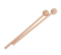ifundom Set 2 Bacchette Percussioni in Legno, Mazze per Xilofono Punta Rotonda da 2,5 Cm, Strumenti Musicali per Lezioni Asilo e Primi Approcci Musicali