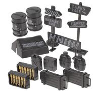 ifundom Set 2 Pezzi Modelli Militari in Miniatura Giocattoli da Soldato per Ragazzo Ragazza Decorazioni Dettagliate Regalo Educativo per Compleanni e Casa