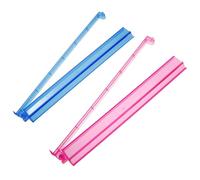 ifundom Set 2 Pezzi Righello Mahjong Push in Plastica Trasparente 18 Pollici, Spingitore e Rastrelliera Mahjong per Organizzazione Tessere, Accessorio Gioco da Tavolo per Uso