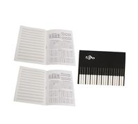 ifundom Set 3 Quaderni per Spartiti Musicali Nero Pagine Staccabili Riutilizzabili per Back To School Party e Pratica di Pianoforte e Chitarra