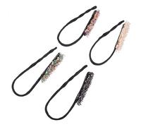 ifundom Set 4pezzi Accessori Chioma Donna Cristallo Facili da Usare per Acconciature Semplici per Uso Quotidiano e Feste di Danza