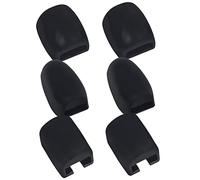 ifundom Set 6 Pezzi Protezioni Tasti Laterali per Sassofono in Silicone Nero, Cuscinetti Alzata Laterale Proteggi Dita per Strumento, Accessori per Sassofonisti Principianti