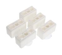 ifundom Set da 5 Clip di Installazione per Box con Base a Ventosa Stabilizzatori e Supporti di Rinforzo per Cancelletto Accessori Sicurezza Cameretta per Montaggio Rapido e