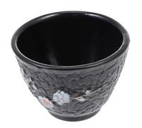 ifundom Set da Tè Retrò in Ghisa Tazza da Tè in Ferro Resistente al Calore, Design Antiscottatura e Decorativo per Degustazione e Uso Quotidiano Stile Casuale