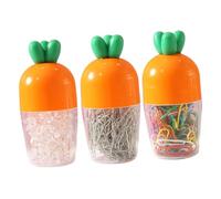 ifundom Set di Fermagli per Ufficio Multiuso Graffette Colorate e Argentate Puntine da Disegno Portatili Fermagli Robusti e Piccoli per Libri e Documenti per Casa e Scuola