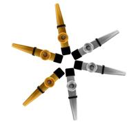 ifundom Set Di Strumenti Kazoo Per Principianti 6 Pezzi Kazoo in Metallo Per Bambini Custodia Per Strumenti Musicali Per Bambini