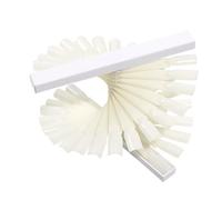 ifundom Set Espositore Punte Unghie 36 Colori a Ventaglio per Nail Art Professionale e Pratica Casa e Salone, Tavole di Visualizzazione Smalti per Esercitazioni e Design Unghie
