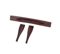 ifundom Sostituisci Il Tuo Vecchio Ponte per Basso Go105 Archtop Smooth Roller Saddles Brown