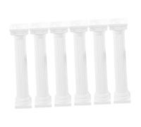ifundom Statua Di Pilastro Romano Decorativo 6 Pezzi, Colonne Romane Per Giardino, Supporto Fotografico Multifunzione in Materiale Resistente Per Festa e Decorazione Fai Da Te