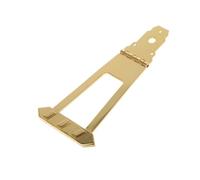 ifundom String Shape Archtop Tailpiece Per Chitarra Jazz Struttura Dorato Sostituzione Per Upgrade e Restauro