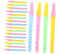 ifundom Strumento A Fiato Portatile - Flauti Di Plastica Da 50 Pezzi Per Bambini Strumenti Semplici Per Clarinetto Per Esercitarsi Con La Banda Scolastica