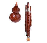 ifundom Strumento Musicale Cucurbit Flute Per Principianti Hulusi Tradizionale Leggero e Portatile Facile Da Suonare Per Collezionisti e Amanti Della Musica
