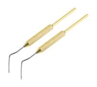 ifundom Strumento per Innesto Apicoltura 2 Pezzi Ago in Alluminio per Spostare Vermi Impugnatura Ergonomica, Accessorio Leggero per Allevamento Regine e Attrezzatura Apistica