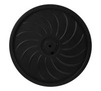 ifundom Supporto Mobile per Piante con Ruote 26 Cm, Vassoio Rotondo Raccogligocce con Carrello Rotante per Vasi da Interno ed Esterno, Sottovaso Resistente con Cassetto Drenaggio