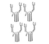 ifundom Supporto per Alberi da Frutto in Metallo 4 Pezzi Forchette a u da 19 Mm, Puntello Resistente per Giardino e Frutteto, Dispositivo Anti-crollo e Protezione Rami da Carico Neve