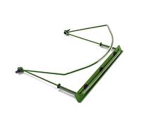 ifundom Supporto per Armonica a Fori con Struttura in Metallo Supporto per Arpa Verde Facile da Regolare Comodo per Suonare con Le