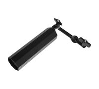 ifundom Supporto per Bacchette per Tamburo in Metallo Custodia Ottagonale Antiscivolo e Morsetto Stabile, Borsa Porta Bacchette da Viaggio per Batteristi in Studio e Spettacoli
