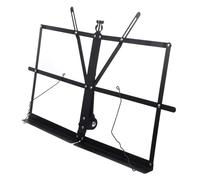 ifundom Supporto Spartiti da Tavolo Pieghevole Porta Spartiti Musicali Compatto e Regolabile Stand per Musicali Domestico Design Salvaspazio e Stabile per Tastiera e Casa