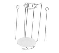 ifundom Supporto Spiedini Resistente per Barbecue Arrosticini Compatto e Portatile Holder Innovativo per Cottura Uniforme e Rimozione Facile Adatto Kebab e Tipologie Spiedini