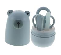 ifundom Tagliaunghie Per Ragazzo Ragazza Ragazza Kit Manicure Completo Forbice Di Sicurezza Per Unghie Accessori Per Cura Del Ragazzo Piccolo e Leggero Custodia Inclusa