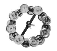 ifundom Tamburello Hi-hat Doppio Piatto per Batteria Accessorio Musicale Suono Limpido Realizzato in Materiali Robusti per Performance Durature