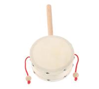 ifundom Tamburo Cinese in Legno di Forma Scimmia di Pecora Strumento Percussione per Ragazzo Ragazza Ragazza Giocattolo Musicale Montessori per Ragazzo e Primi Anni