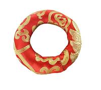 ifundom Tappetino Per Ciotola Canto Buddista Cuscino Decorativo Stile Tradizionale Antiscivolo e Protettivo Per Meditazione e Cerimonie Colore Casual