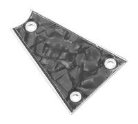 ifundom Truss Rod Cover Per Chitarra Elettrica Copertura Ply Piastra Rimovibile Per Manico Accessorio Elegante e Resistente Nero Per Strumenti Musicali