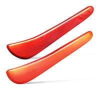 ifundom Utensili per Brunitura e Lucidatura Gioielli in Agata Rossa Set 2 Pezzi Compatti e Portatili Strumenti Manuali Artigianali per Rifinitura Gioielli e Anelli per Uso Hobbistico e