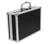 ifundom Valigetta Portautensili in Alluminio Rigida Borsa Organizer Per Utensili Custodia Portatile Serratura Scatola Di Immagazzinaggio Per Elettronica e Attrezzi