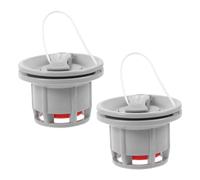 ifundom Valvola per Kayak e Barca Gonfiabile 2 Pezzi in Pom Resistente Alta Pressione Tappo Gonfiabile, Valvola di Sfiato e Controllo Aria per Canoe, Gommoni e Tavole da Surf Portatili