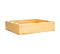 ifundom Vassoio per Sushi Giapponese in Legno Beige, Pratico e Facile da Pulire, Design Semplice Fondo Liscio per Dessert e Cucina