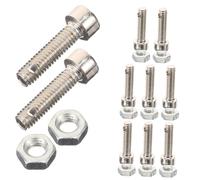 ifundom Viti in Acciaio Inossidabile Per Esercitarsi Con Gli Accordi Della Chitarra - 10 Pezzi Interne Per Corde Di Chitarra Accordatura Facile Per Tutti I Livelli Di Abilità