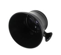 ifundom Wear-resistant Shaving Bowl Portatile in ABS Nero, Tazza da Barba per Uso Domestico e in Viaggio, Accessorio per Rasatura Uomini