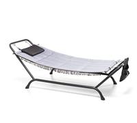 IFUORICASA Amaca Bali, Struttura Antracite, Telo Grigio Chiaro